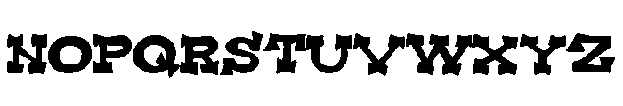 Ciudad sin Ley Font LOWERCASE