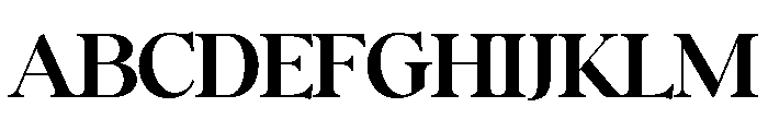 cinemasundaydemofont-Regular Font UPPERCASE
