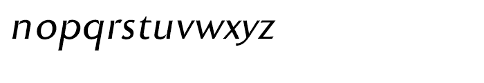 Cimiez Italic Font LOWERCASE