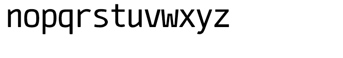 Cinecav X Mono Font LOWERCASE