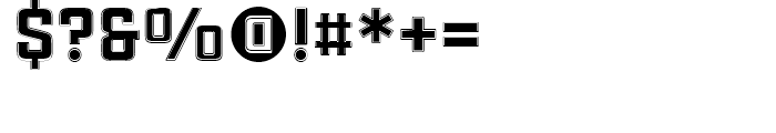 Cintra Slab Inline Unicase Font OTHER CHARS