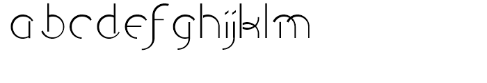 Cirflex Regular Font LOWERCASE