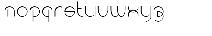 Cirflex Regular Font LOWERCASE