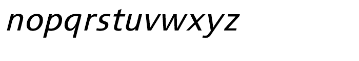 Cisalpin Italic Font LOWERCASE