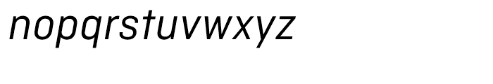 Ciutadella Regular Italic Font LOWERCASE