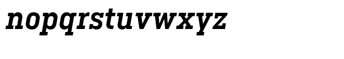 Ciutadella Slab SemiBold Italic Font LOWERCASE