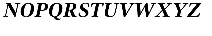 Civita Bold Italic Font UPPERCASE
