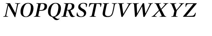 Civita Medium Italic Font UPPERCASE