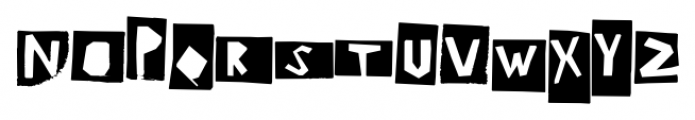 Ciseaux Matisse Boxed-Linear Font UPPERCASE
