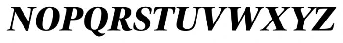 Civita ExtraBold Italic Font UPPERCASE