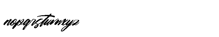 Ciaters Gangster Italic Italic Font LOWERCASE