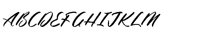 Ciaters Gangster Regular Font UPPERCASE