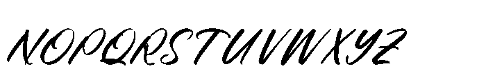 Ciaters Gangster Regular Font UPPERCASE