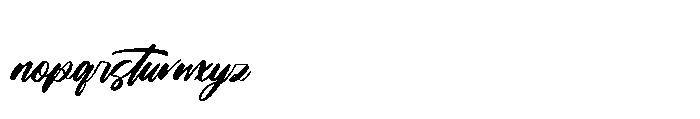 Ciaters Gangster Regular Font LOWERCASE
