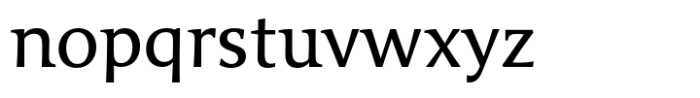 Cicero Regular Font LOWERCASE