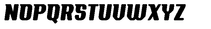 Cidway Font LOWERCASE