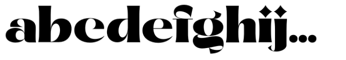 Cift Serif Font LOWERCASE