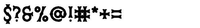 Cinco De Mayo Regular Font OTHER CHARS