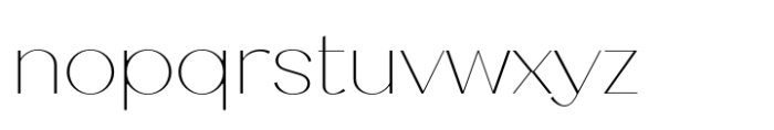 Cinedics Extra Light Font LOWERCASE