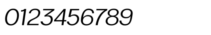 Cinedics Regular Italic Font OTHER CHARS