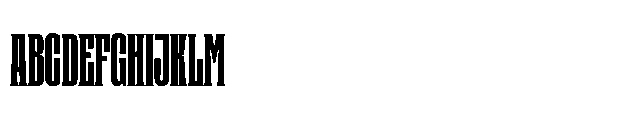 Cinema Black Font UPPERCASE