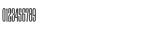 Cinema Medium Font OTHER CHARS