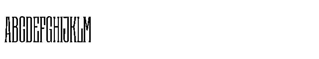 Cinema Medium Font UPPERCASE