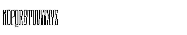 Cinema Medium Font UPPERCASE