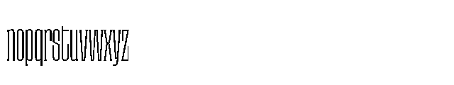 Cinema Regular Font LOWERCASE