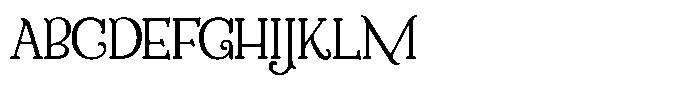 Cinemagic Font UPPERCASE