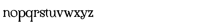 Cinemagic Font LOWERCASE