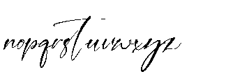 Cinta Sehatti Font LOWERCASE