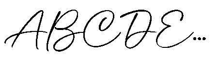 Cintarini Font UPPERCASE
