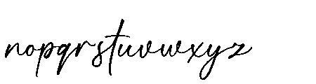Cintarini Font LOWERCASE