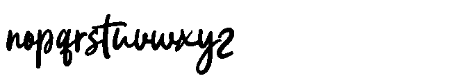 Cinthya Austen Font LOWERCASE