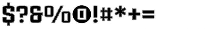 Cintra Slab Inline Unicase Font OTHER CHARS