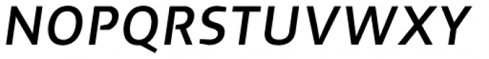 Cira Sans Semi Bold Italic Font UPPERCASE