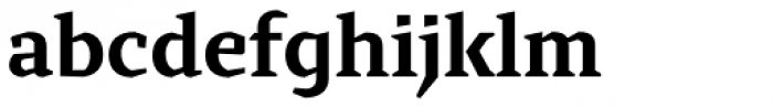 Cira Serif Bold Font LOWERCASE