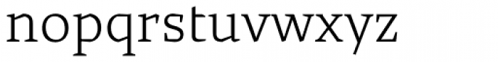 Cira Serif Light Font LOWERCASE