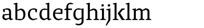 Cira Serif Regular Font LOWERCASE