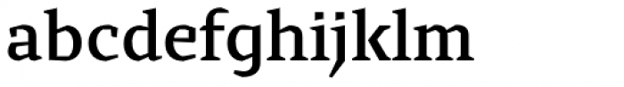 Cira Serif Semi Bold Font LOWERCASE