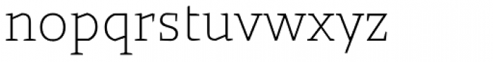 Cira Serif Ultra Light Font LOWERCASE