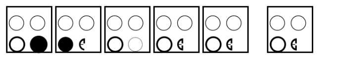 Circle Two Letter Medium Two Letter Font OTHER CHARS