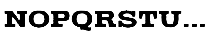 Circling Vultures BB Decay Regular Font UPPERCASE
