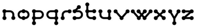 Circuit Closed Font LOWERCASE