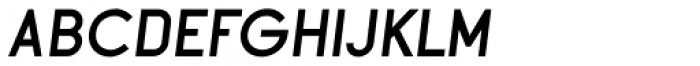Circularis Bold Italic Font UPPERCASE