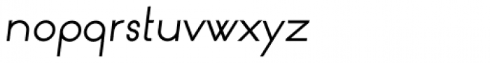 Circularis Italic Font LOWERCASE