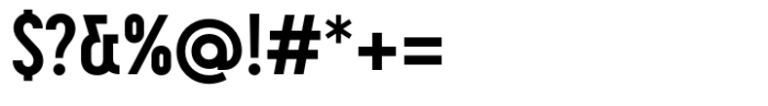 Circulo Condensed Medium Font OTHER CHARS