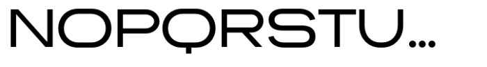 Circulo Expanded Regular Font UPPERCASE