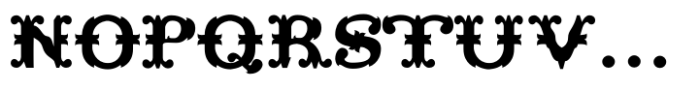 Circus KS Font LOWERCASE